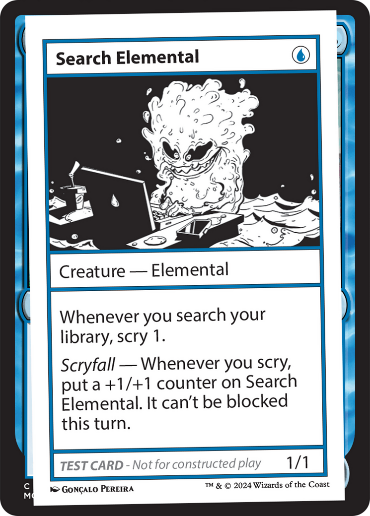 Search Elemental [Mystery Booster 2 Playtest Cards] | Pegasus Games WI