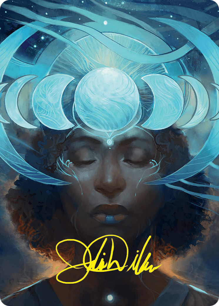 Lunar Insight Art Card (31/54) (Gold-Stamped Signature) [Foundations Art Series] | Pegasus Games WI