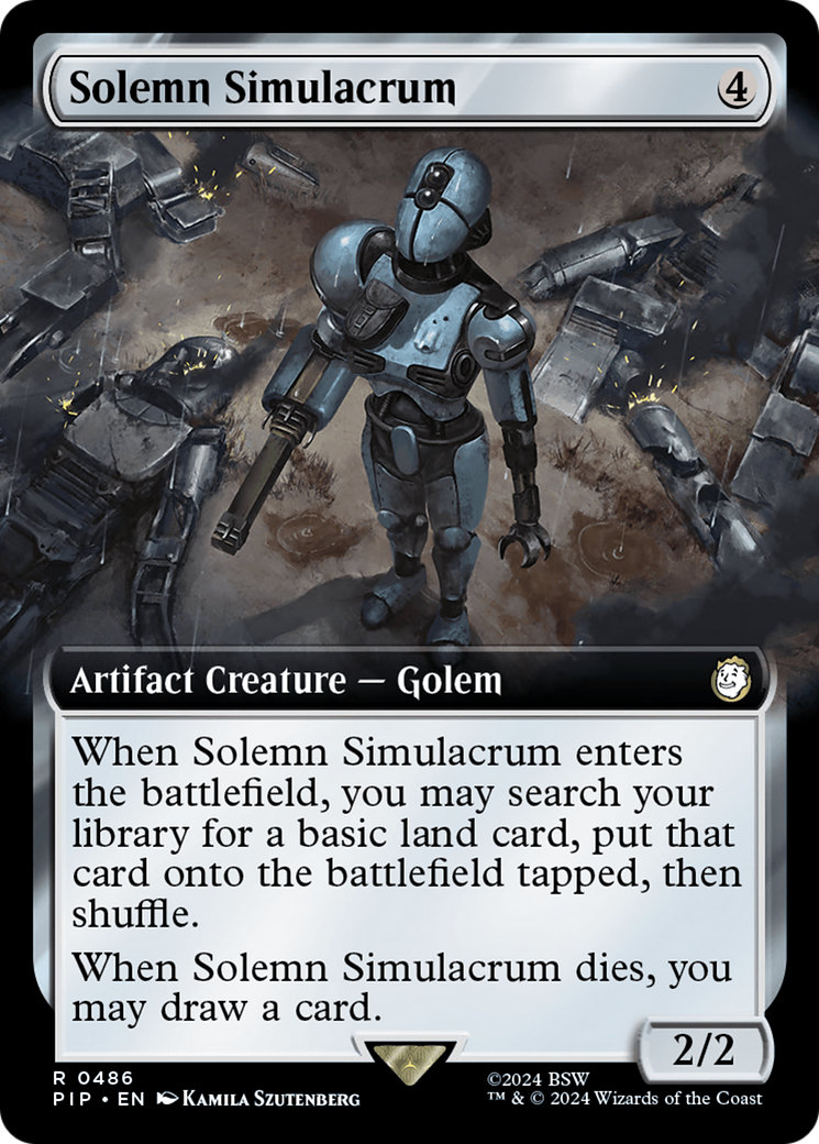 Solemn Simulacrum (Extended Art) [Fallout] | Pegasus Games WI