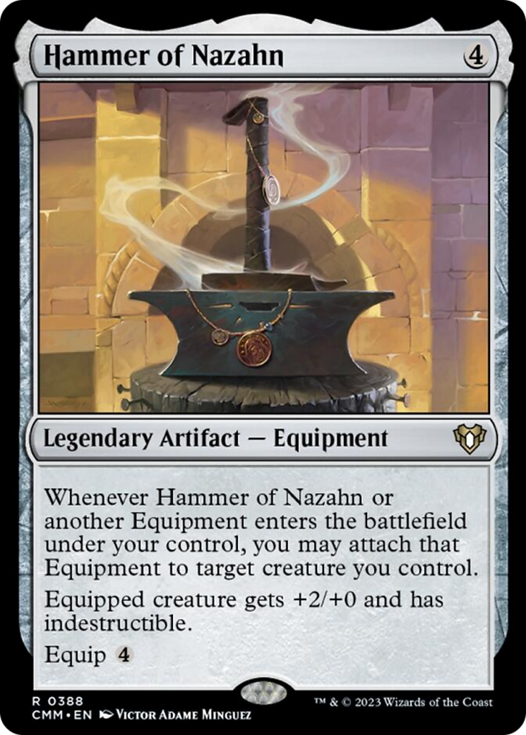 Hammer of Nazahn [Commander Masters] | Pegasus Games WI