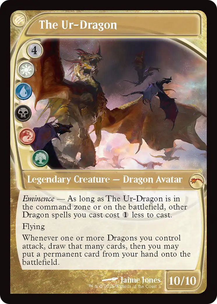 The Ur-Dragon (Retro Frame) [Secret Lair Drop Series] | Pegasus Games WI