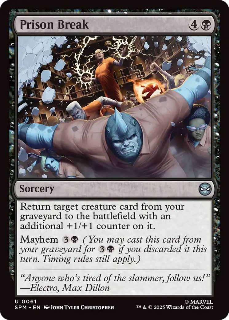 Prison Break [Marvel's Spider-Man] | Pegasus Games WI