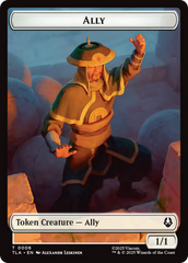 Ally (0006) // Soldier (0002) Double-Sided Token [Avatar: The Last Airbender Tokens] | Pegasus Games WI
