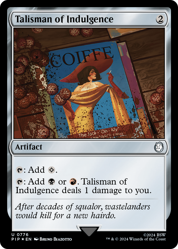 Talisman of Indulgence (Surge Foil) [Fallout] | Pegasus Games WI