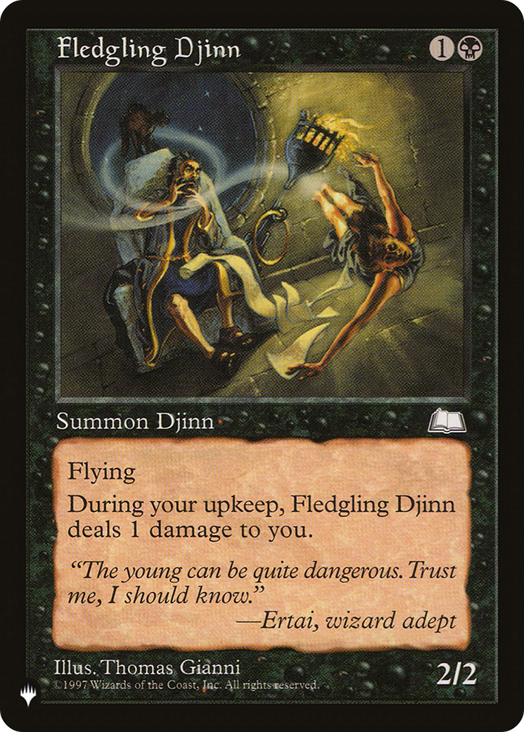 Fledgling Djinn [The List] | Pegasus Games WI