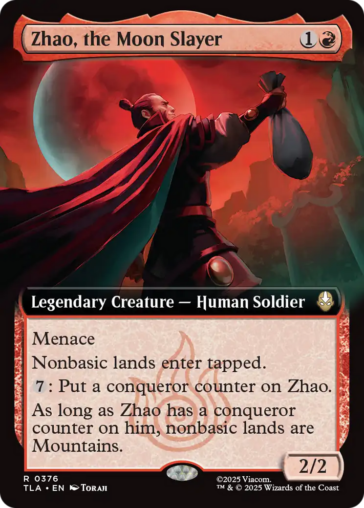 Zhao, the Moon Slayer (Extended Art) [Avatar: The Last Airbender] | Pegasus Games WI