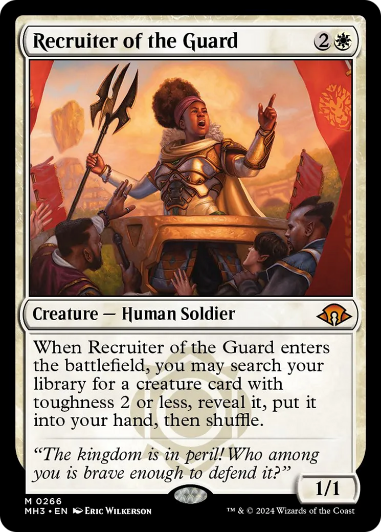 Recruiter of the Guard [Modern Horizons 3] | Pegasus Games WI