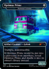 Darksteel Colossus - Optimus Prime (Borderless) [Secret Lair Drop Series] | Pegasus Games WI