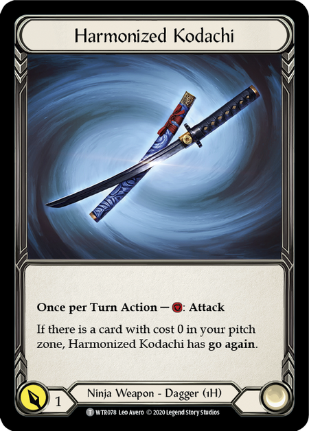 Anothos // Harmonized Kodachi [U-WTR040 // U-WTR078] (Welcome to Rathe Unlimited)  Unlimited Normal | Pegasus Games WI