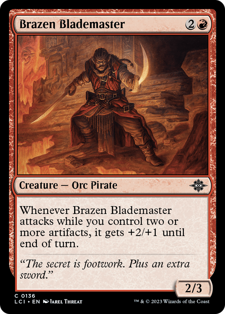 Brazen Blademaster [The Lost Caverns of Ixalan] | Pegasus Games WI