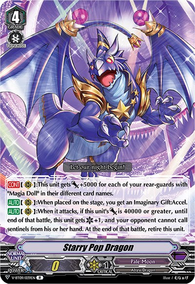 Starry Pop Dragon (V-BT09/039EN) [Butterfly d'Moonlight] | Pegasus Games WI