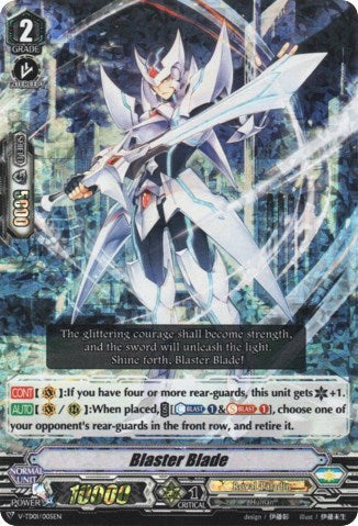 Blaster Blade (RRR Foil) (V-TD01/005EN) [Aichi Sendou] | Pegasus Games WI