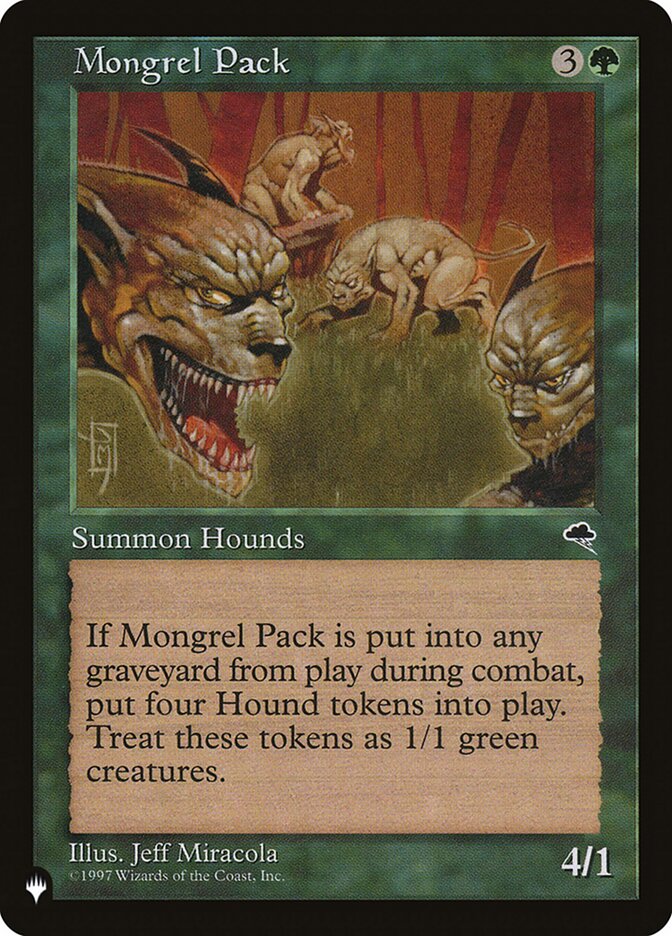 Mongrel Pack [The List] | Pegasus Games WI