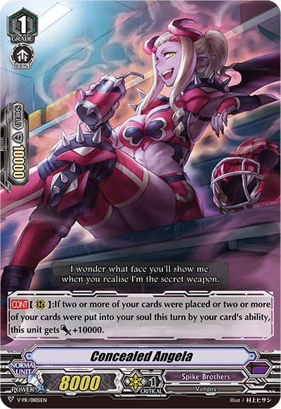 Concealed Angela (V-PR/0105EN) [V Promo Cards] | Pegasus Games WI