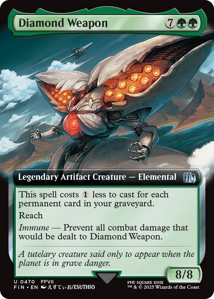 Diamond Weapon (Extended Art) [FINAL FANTASY] | Pegasus Games WI