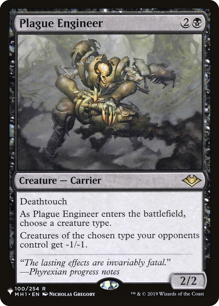 Plague Engineer [The List Reprints] | Pegasus Games WI