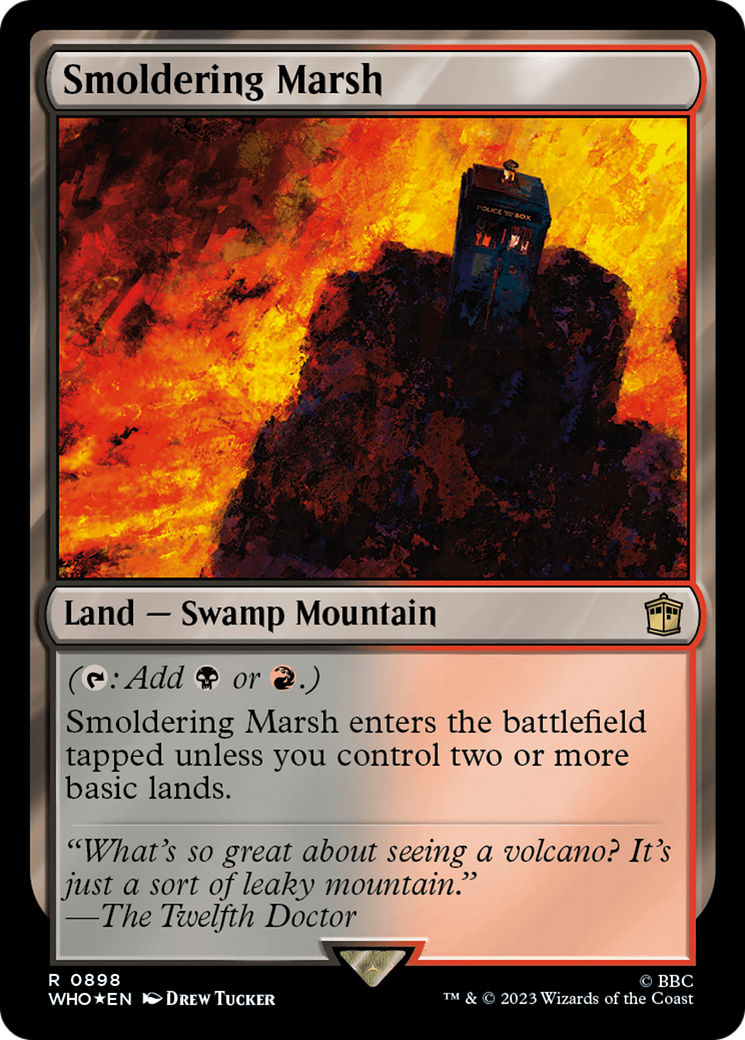 Smoldering Marsh (Surge Foil) [Doctor Who] | Pegasus Games WI