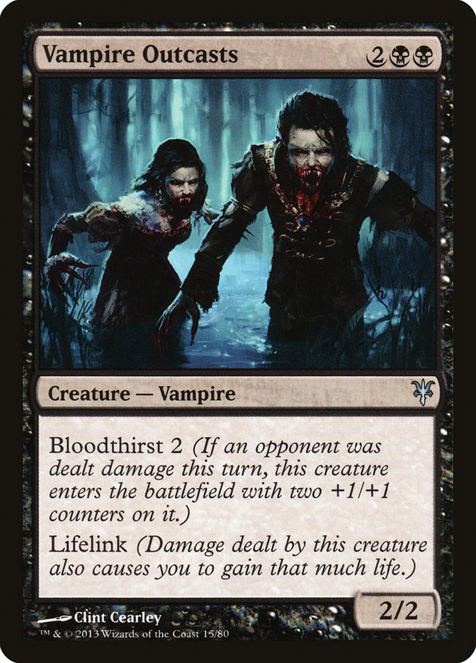 Vampire Outcasts [Duel Decks: Sorin vs. Tibalt] | Pegasus Games WI