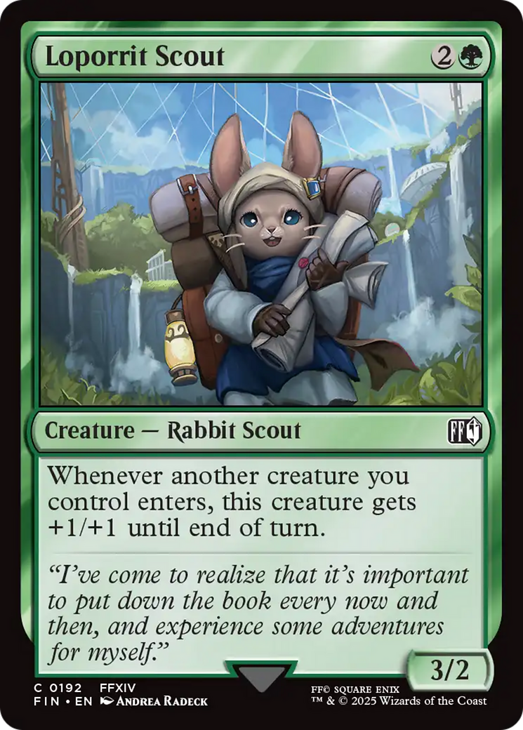 Loporrit Scout [FINAL FANTASY] | Pegasus Games WI