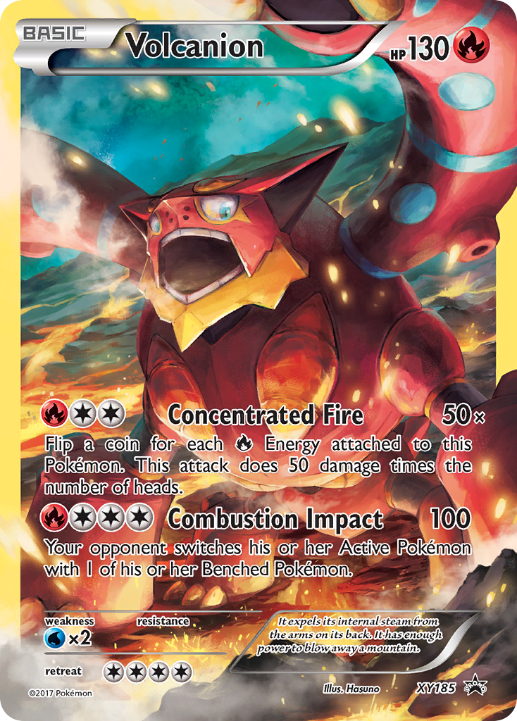 Volcanion (XY185) [XY: Black Star Promos] | Pegasus Games WI