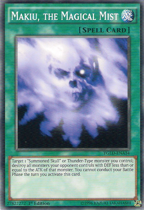 Makiu, the Magical Mist [YGLD-ENA34] Common | Pegasus Games WI