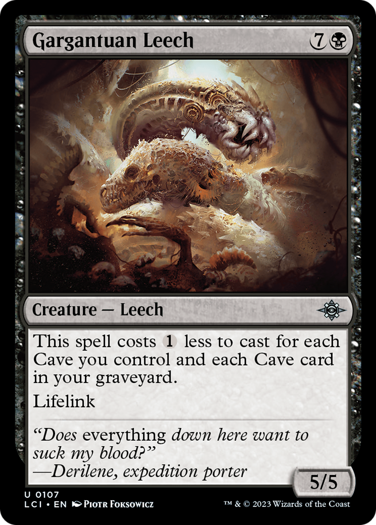 Gargantuan Leech [The Lost Caverns of Ixalan] | Pegasus Games WI