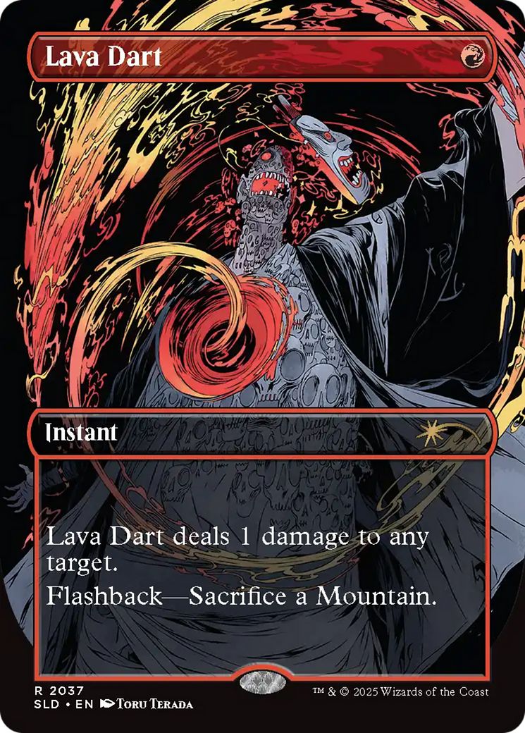 Lava Dart (Rainbow Foil) [Secret Lair Drop Series] | Pegasus Games WI