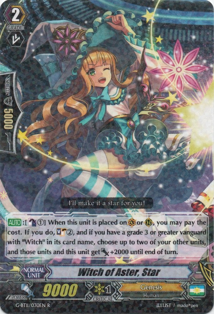 Witch of Aster, Star (G-BT11/030EN) [Demonic Advent] | Pegasus Games WI