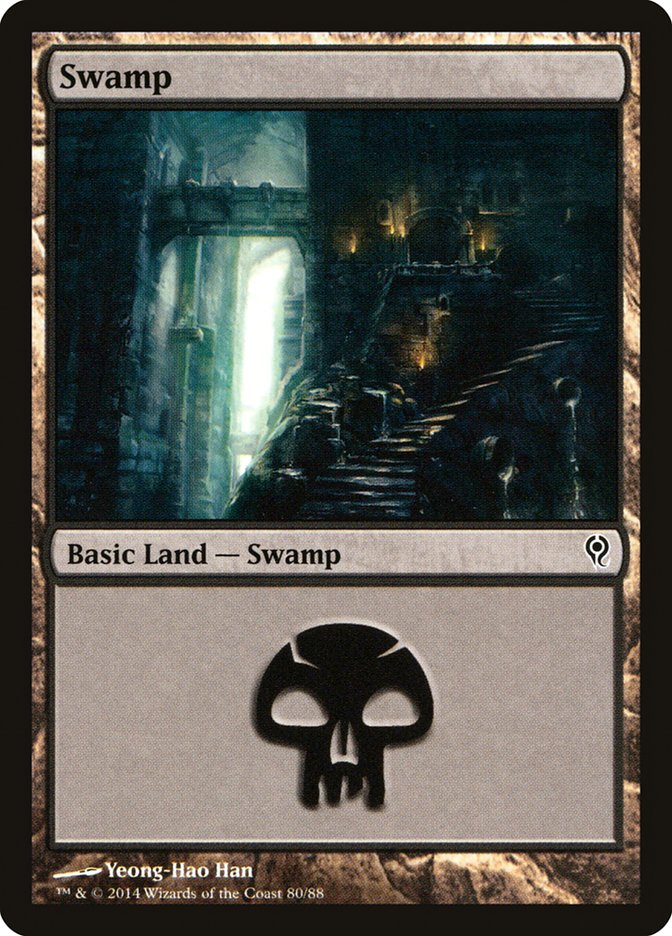 Swamp (80) [Duel Decks: Jace vs. Vraska] | Pegasus Games WI
