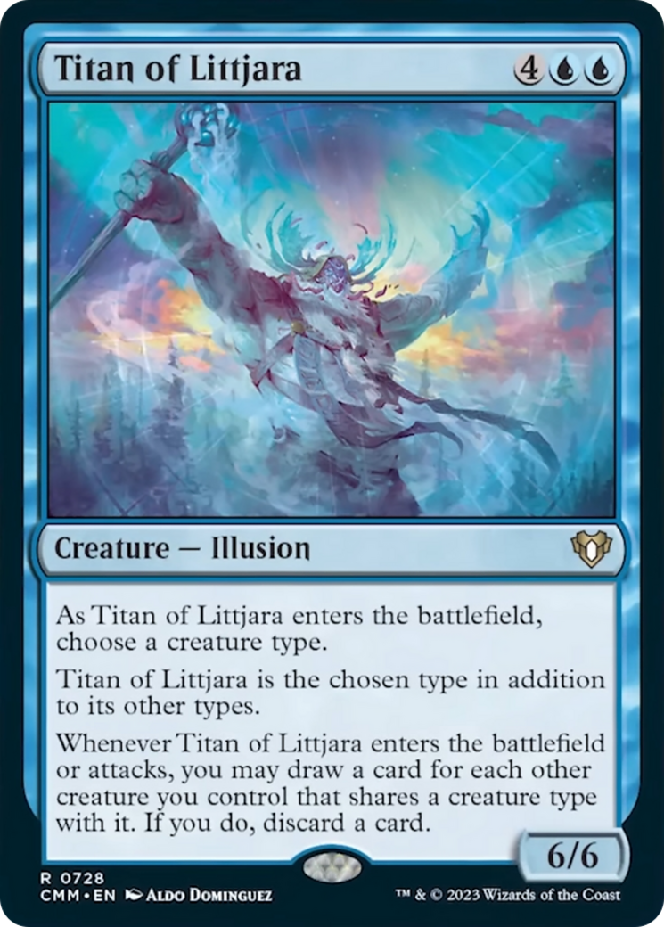 Titan of Littjara [Commander Masters] | Pegasus Games WI