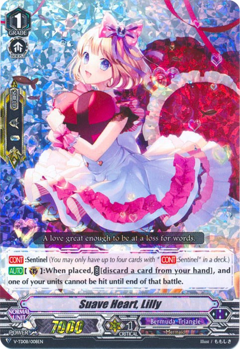 Suave Heart, Lilly (Parallel Foil) (V-TD08/008EN) [Schokolade Melody] | Pegasus Games WI