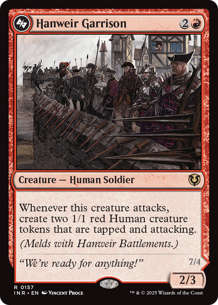 Hanweir Garrison [Innistrad Remastered] | Pegasus Games WI