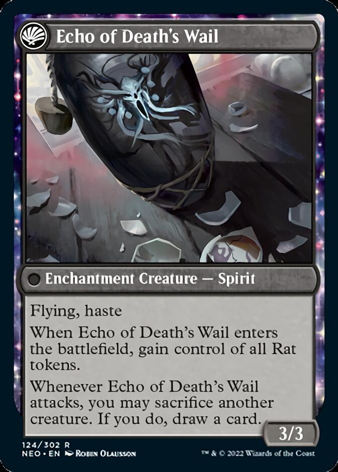 Tribute to Horobi // Echo of Death's Wail [Kamigawa: Neon Dynasty] | Pegasus Games WI