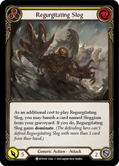 Regurgitating Slog (Yellow) [U-WTR198] (Welcome to Rathe Unlimited)  Unlimited Rainbow Foil | Pegasus Games WI