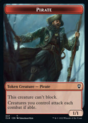 Pirate // Goblin Double-Sided Token [Commander Legends: Battle for Baldur's Gate Tokens] | Pegasus Games WI