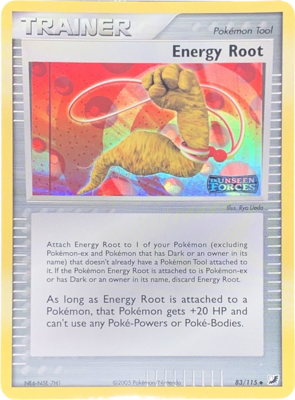 Energy Root (83/115) (Stamped) [EX: Unseen Forces] | Pegasus Games WI