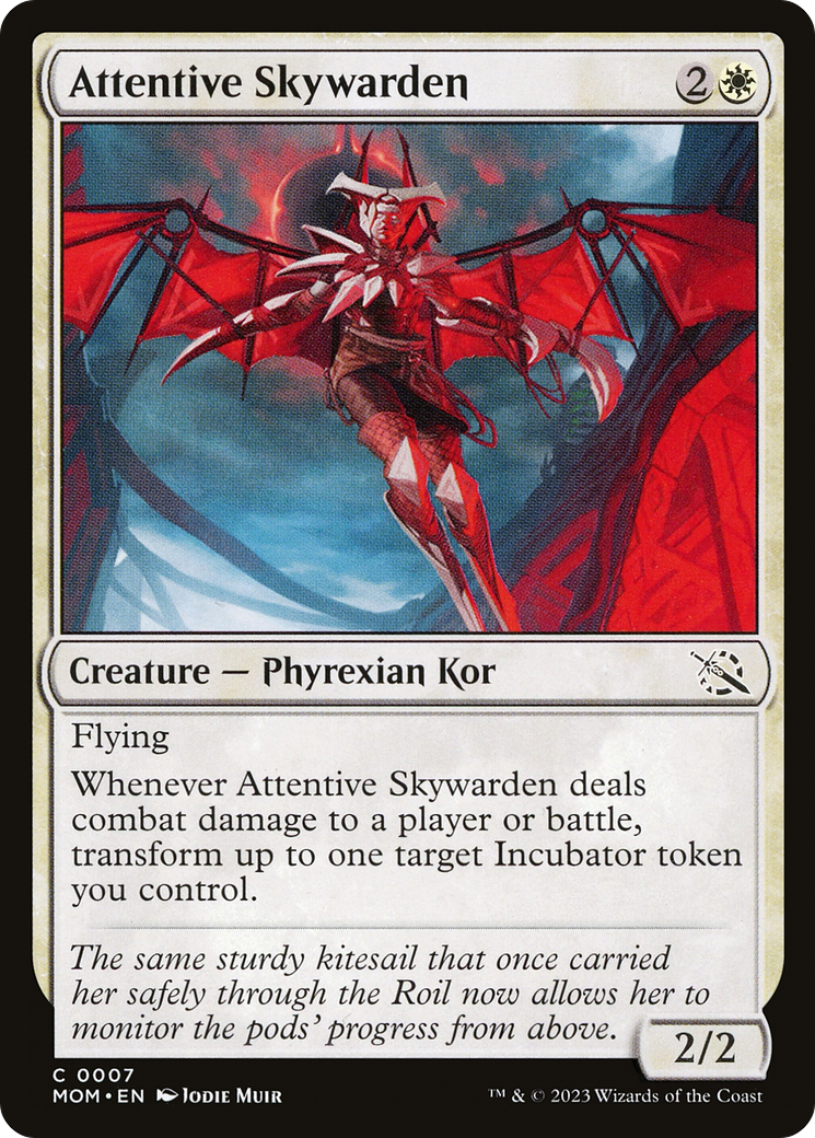 Attentive Skywarden [March of the Machine] | Pegasus Games WI