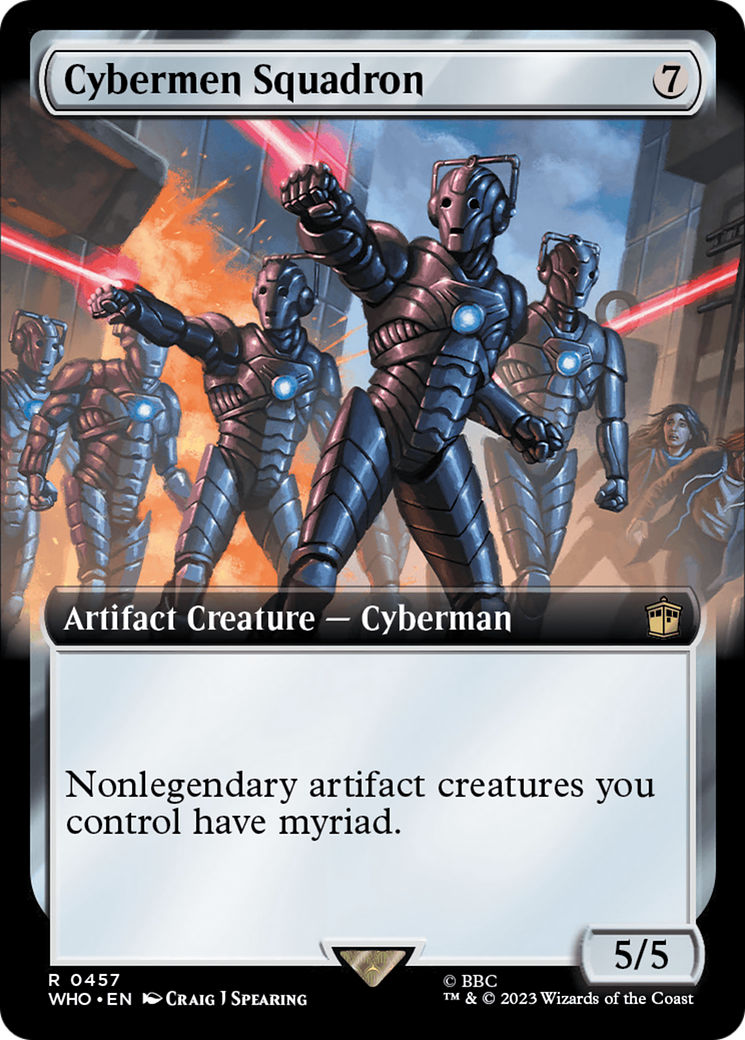 Cybermen Squadron (Extended Art) [Doctor Who] | Pegasus Games WI