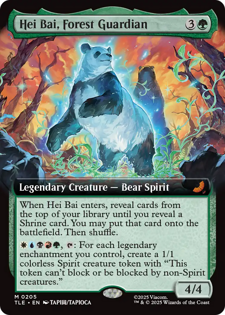 Hei Bai, Forest Guardian (Extended Art) [Avatar: The Last Airbender: Eternal-Legal] | Pegasus Games WI