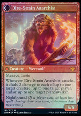 Volatile Arsonist // Dire-Strain Anarchist [Innistrad: Crimson Vow Prerelease Promos] | Pegasus Games WI