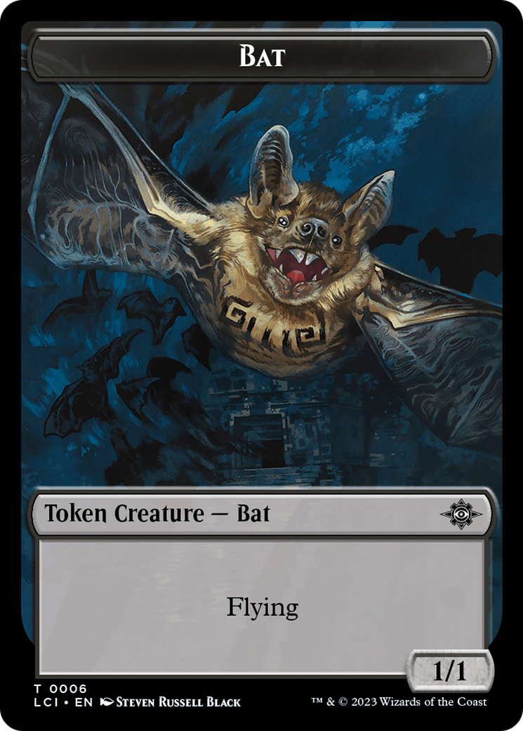 Bat Token [The Lost Caverns of Ixalan Tokens] | Pegasus Games WI