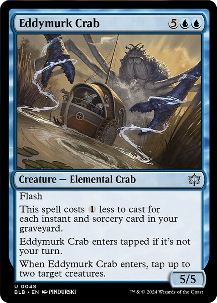 Eddymurk Crab [Bloomburrow] | Pegasus Games WI