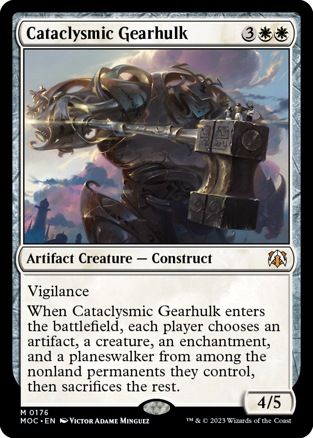 Cataclysmic Gearhulk [March of the Machine Commander] | Pegasus Games WI
