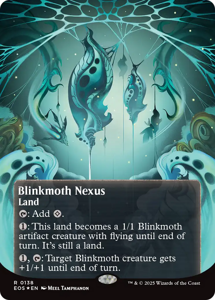 Blinkmoth Nexus (0138) (Borderless) (Galaxy Foil) [Edge of Eternities: Stellar Sights] | Pegasus Games WI