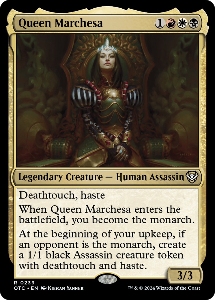 Queen Marchesa [Outlaws of Thunder Junction Commander] | Pegasus Games WI