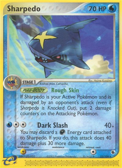 Sharpedo (22/109) [EX: Ruby & Sapphire] | Pegasus Games WI