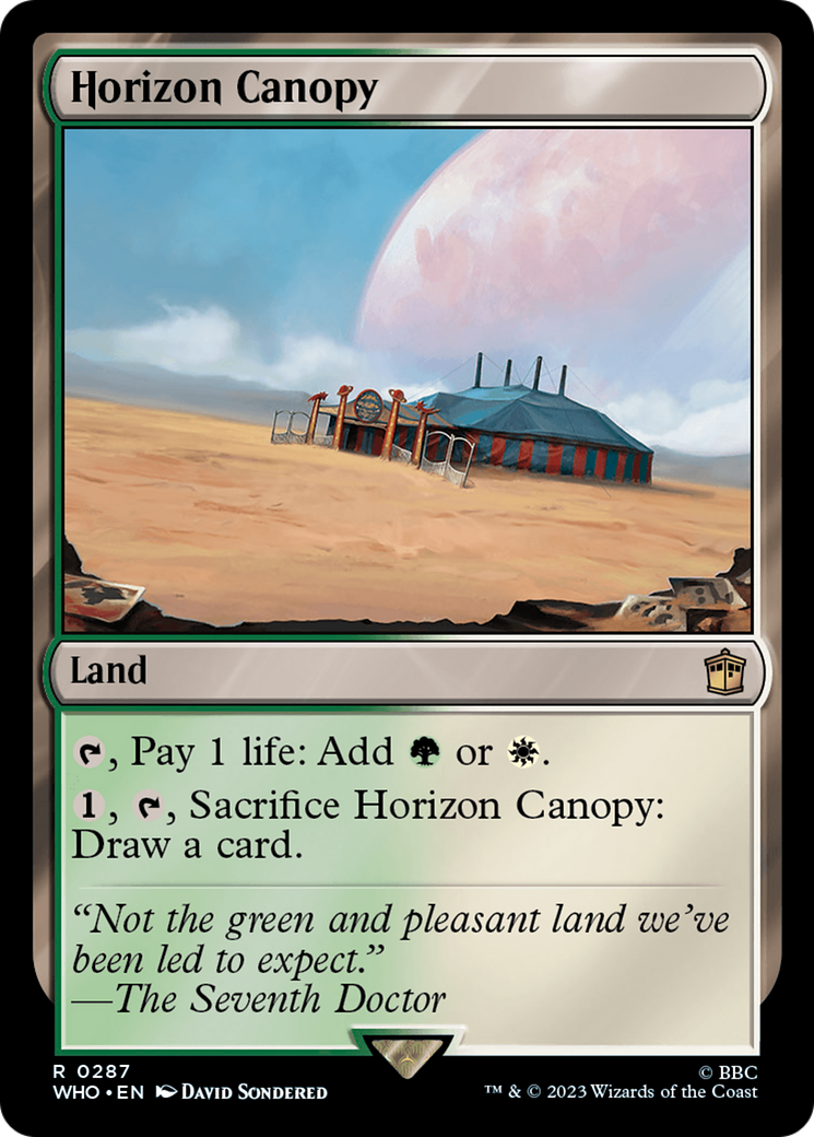 Horizon Canopy [Doctor Who] | Pegasus Games WI