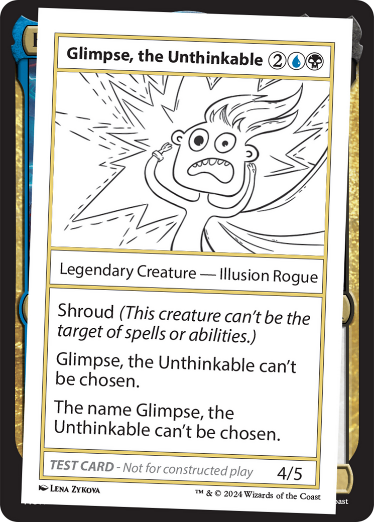 Glimpse, the Unthinkable [Mystery Booster 2 Playtest Cards] | Pegasus Games WI