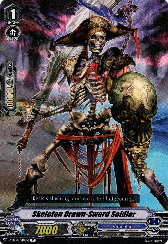 Skeleton Drawn-Sword Soldier (V-EB08/048EN) [My Glorious Justice] | Pegasus Games WI