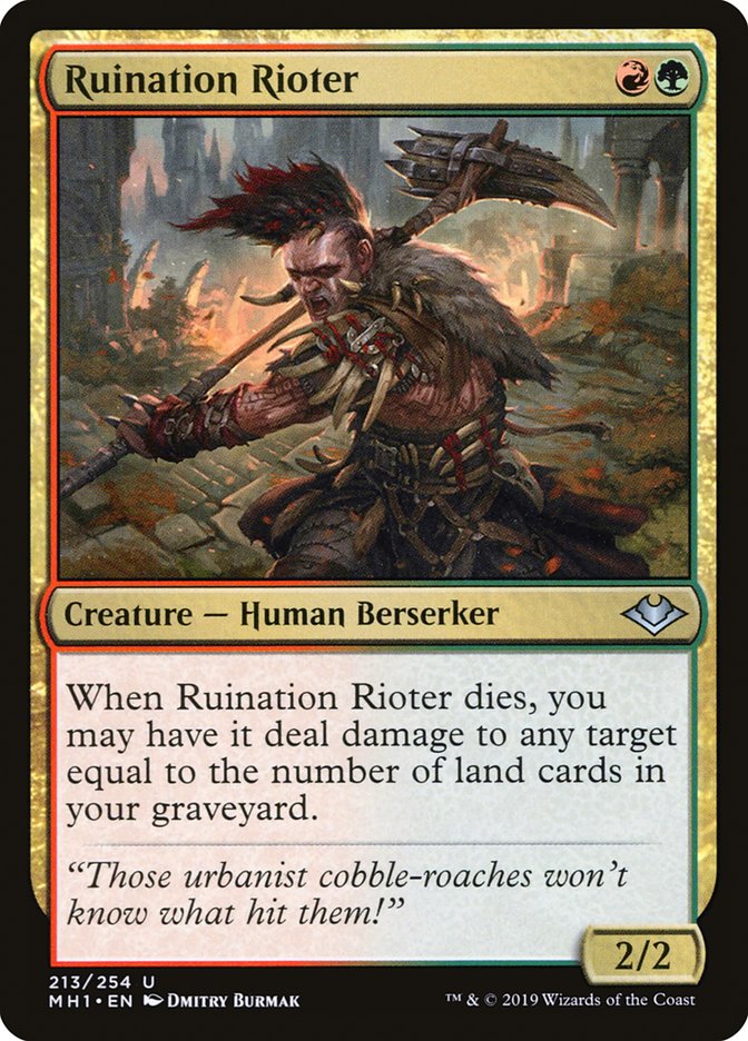 Ruination Rioter [Modern Horizons] | Pegasus Games WI